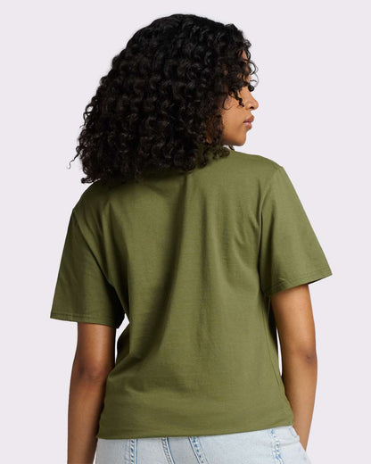 JERZEES Premium Cotton T-Shirt 570MR #colormdl_Olive Oil