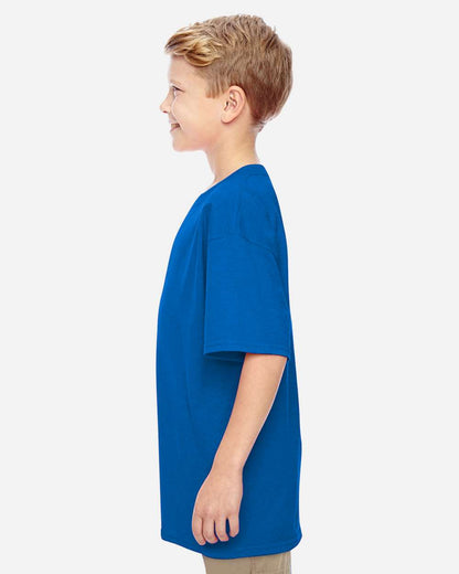Gildan Youth Heavy Cotton™ T-Shirt 5000B #colormdl_Neon Blue