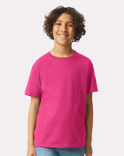 Gildan Youth Ultra Cotton® T-Shirt 2000B #colormdl_Heliconia