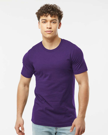 Tultex Combed Cotton T-Shirt 602 #colormdl_Deep Purple