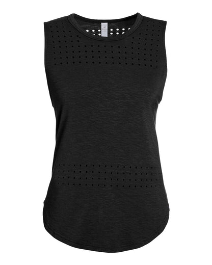 Glyder Women's Lumasof Mood Tank PDP6254 #color_Black