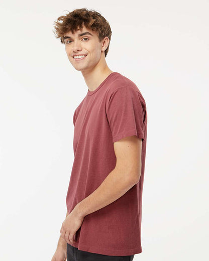 M&O Unisex Vintage Garment-Dyed T-Shirt 6500M #colormdl_Brick