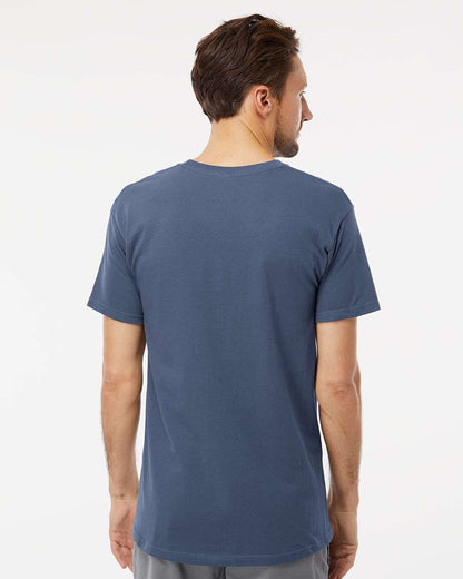 M&O Men's Gold Soft Touch T-Shirt 4800 #colormdl_Indigo Blue