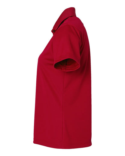 Paragon Women's Sebring Performance Polo 504 #color_Deep Red