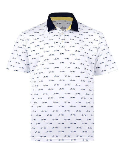 Swannies Men's Dustin Polo SW9400 #color_White