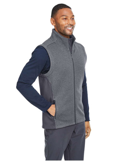 Spyder Men's Pursuit Vest S17274 #colormdl_Black Heather/ Polar