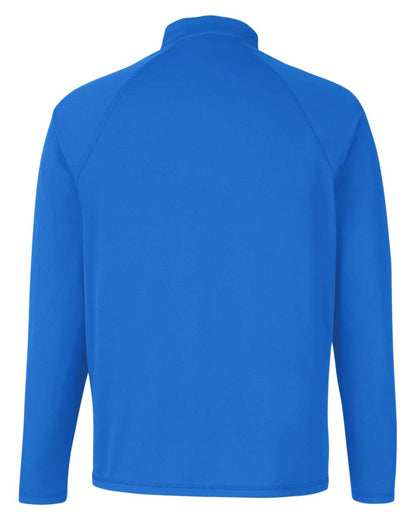 North End Men's Revive Coolcore® Quarter-Zip Pullover NE410 #color_Light Nautical Blue