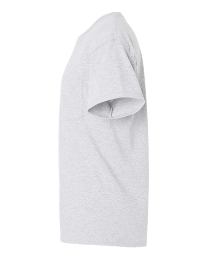 Hanes Essential-T Pocket T-Shirt 5290P #color_Ash
