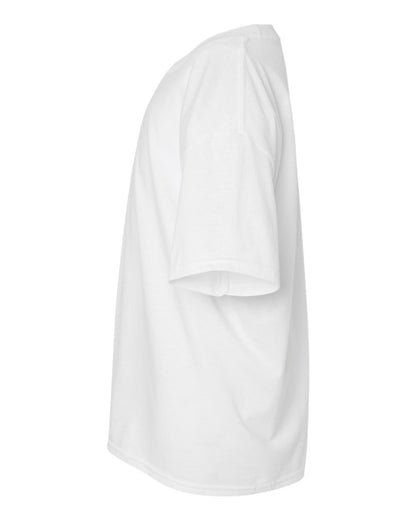 Gildan Youth Softstyle® CVC T-Shirt 64000BCVC #color_White