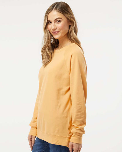 Independent Trading Co. Unisex Icon Lightweight Loopback Terry Crewneck Sweatshirt SS1000C #colormdl_Harvest Gold