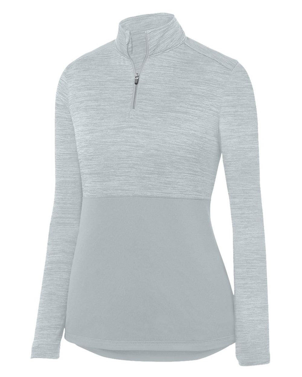 Augusta Sportswear Women's Shadow Tonal Heather Quarter-Zip Pullover 2909