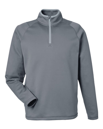 Puma Golf Men's Waffle Fleece Quarter-Zip Pullover 631105 #color_Slate Sky
