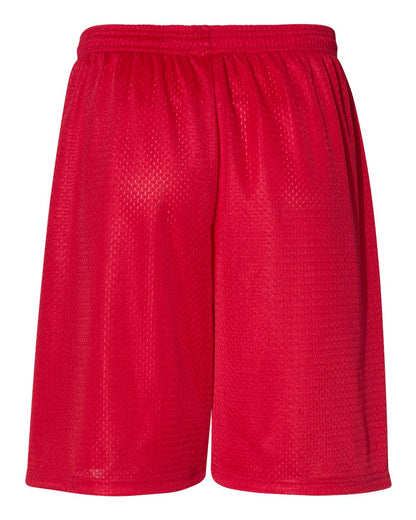 C2 Sport Men's Mesh 7" Shorts 5107 #color_Red