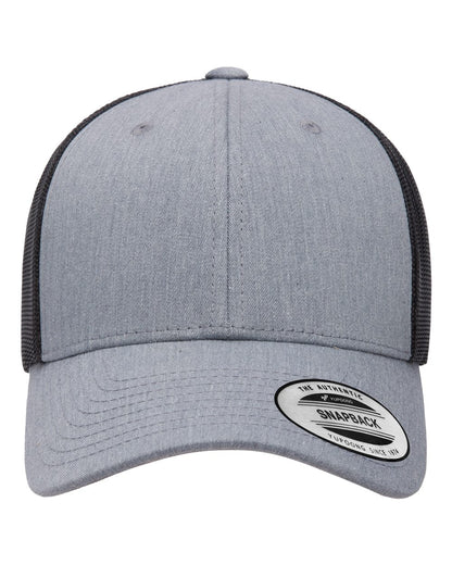 YP Classics Elite Cap 6601 #color_Heather/ Black
