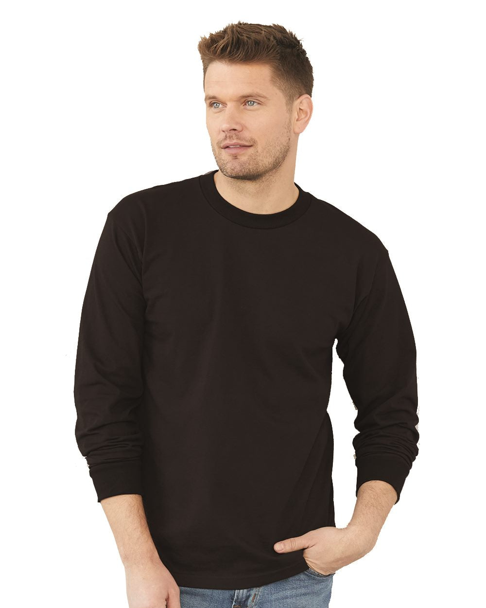 Bayside USA-Made Long Sleeve T-Shirt 6100