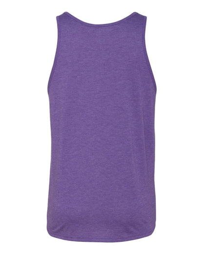 BELLA + CANVAS Jersey Tank 3480 #color_Purple Triblend