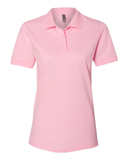 JERZEES Women's 100% Ring-Spun Cotton Piqué Polo 443W #color_Classic Pink