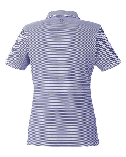 vineyard vines Women's Fanshell Polo G001320 #color_Deep Bay/ White Cap
