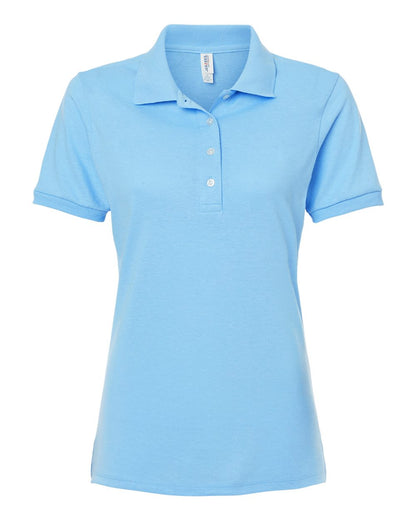 JERZEES Women's Dri-Power® Polo 437F #color_Light Blue