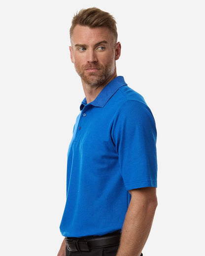 CORE365 Men's Tall Resolve CVC Performance Pique Polo CE106T #colormdl_True Royal