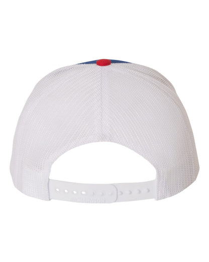 Richardson Snapback Trucker Cap 112 #color_Royal/ White/ Red