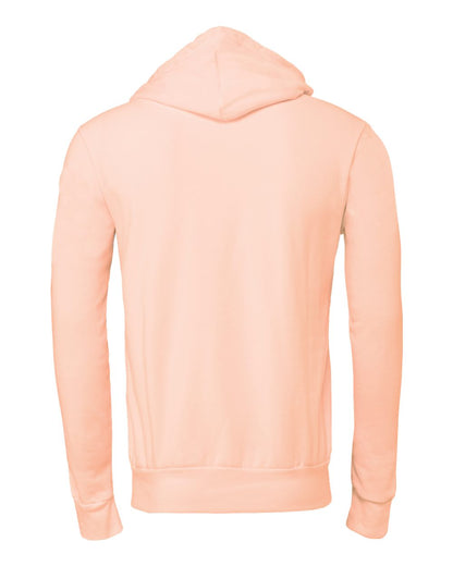 BELLA + CANVAS Sponge Fleece Hoodie 3719 #color_Peach