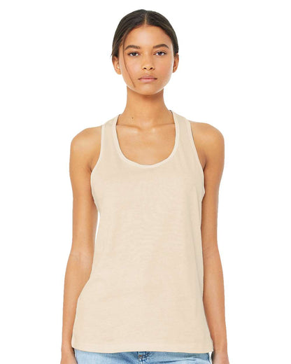 BELLA + CANVAS Women's Jersey Racerback Tank 6008 #colormdl_Natural