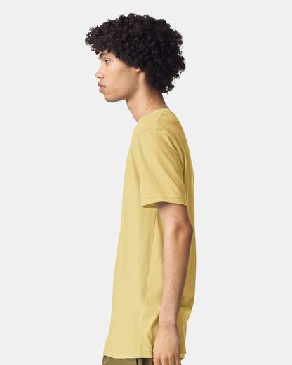 American Apparel Unisex CVC Tee 2001CVC #colormdl_Heather Yellow