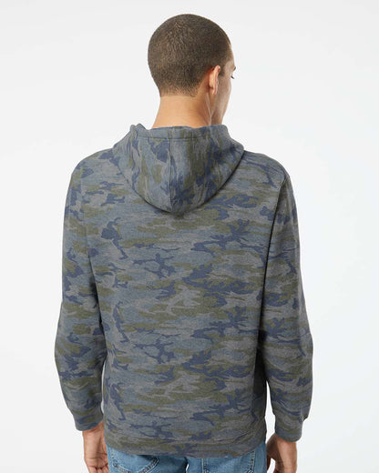 LAT Unisex Elevated Fleece Hoodie Sweatshirt 6926 #colormdl_Vintage Camo