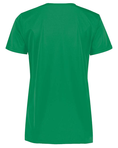 Holloway Women's Momentum V-Neck T-Shirt 222820 #color_Kelly