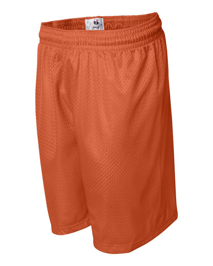 Badger Pro Mesh 7" Shorts 7207 #color_Burnt Orange