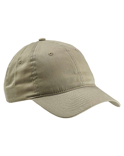 Big Accessories Six-Panel Twill Cap BX880 #color_Stone