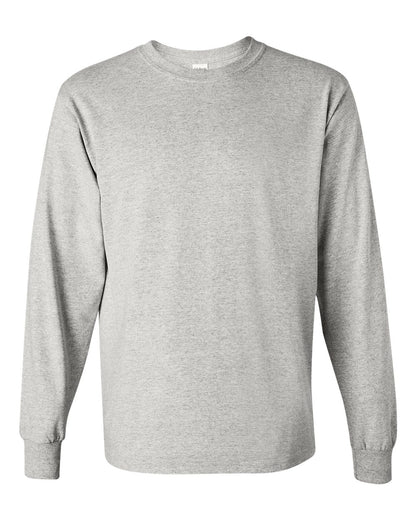 Gildan Unisex Heavy Cotton™ Long Sleeve T-Shirt 5400 #color_Ash