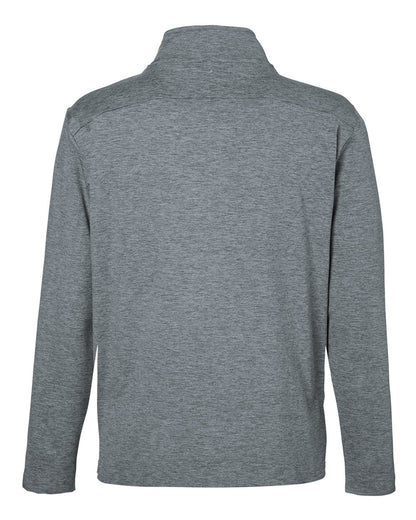 Glyder Men's Fairway Marbled Jersey Quarter-Zip Pullover MDP1772 #color_Carbon Marble