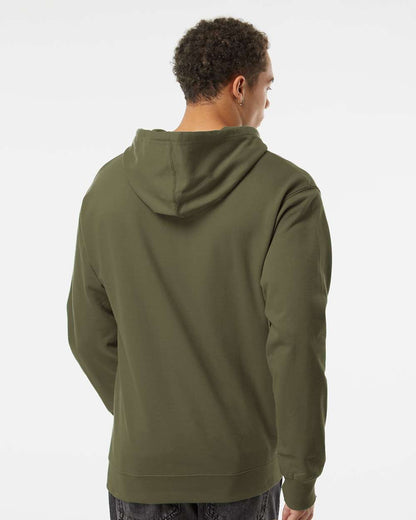 Independent Trading Co. Midweight Hooded Sweatshirt SS4500 #colormdl_Army