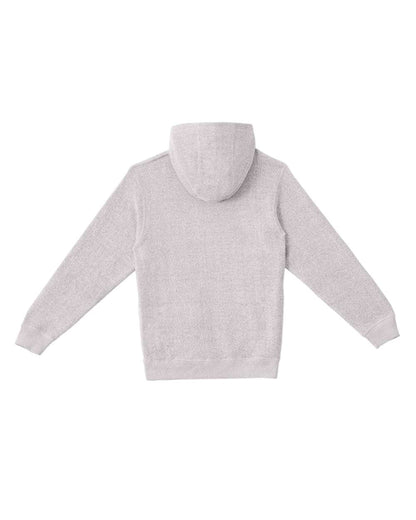 Lane Seven Unisex Nantucket Hooded Sweatshirt LS11001 #color_Salt and Pepper