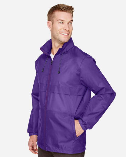 Team 365 Unisex Zone Protect Lightweight Jacket TT73 #colormdl_Sport Purple