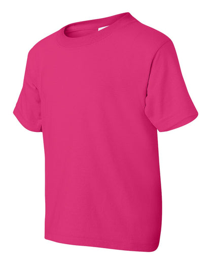 Gildan Youth DryBlend® T-Shirt 8000B #color_Heliconia
