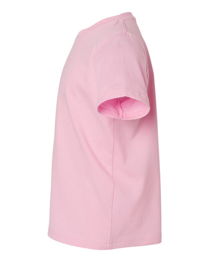 Rabbit Skins Toddler Fine Jersey Tee 3321 #color_Pink