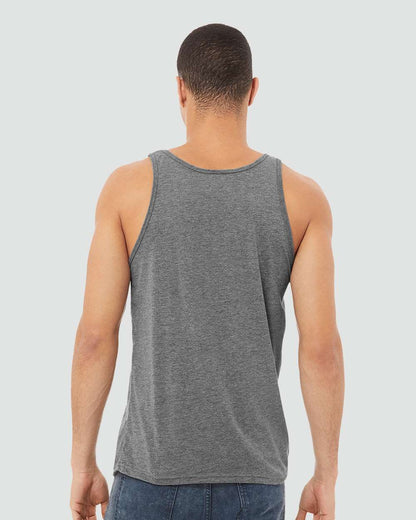 BELLA + CANVAS Triblend Tank 3484 #colormdl_Grey Triblend