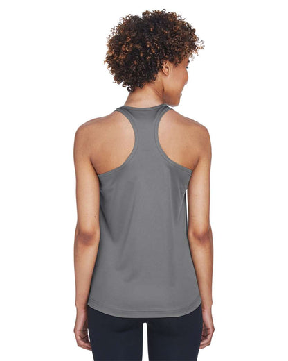 Team 365 Women's Zone Performance Racerback Tank TT11WRC #colormdl_Sport Graphite