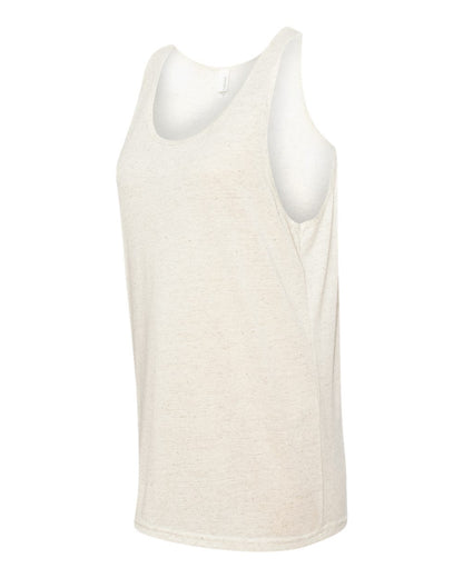 BELLA + CANVAS Triblend Tank 3484 #color_Oatmeal Triblend