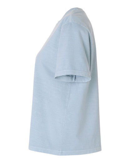 BELLA + CANVAS Women's Garment-Dyed Tee 6110GD #color_Light Washed Denim