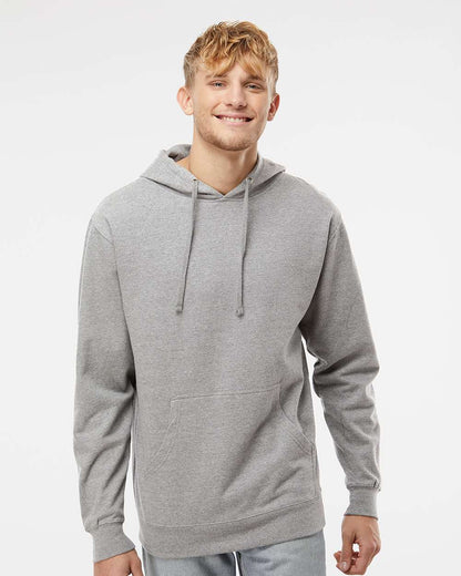 Independent Trading Co. Midweight Hooded Sweatshirt SS4500 #colormdl_Grey Heather