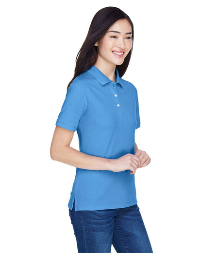 Harriton Women's Easy Blend Polo M265W #colormdl_Nautical Blue