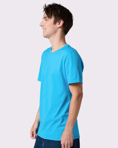 JERZEES Premium Cotton T-Shirt 570MR #colormdl_Soul Blue