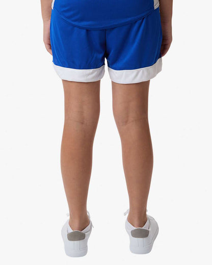 Augusta Sportswear Youth Match-Up Basketball Shorts 6890 #colormdl_Royal/ White