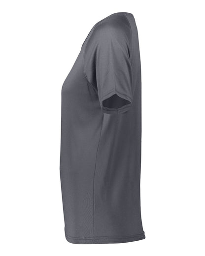 Augusta Sportswear Women's Attain Wicking V-Neck T-Shirt 2792 #color_Graphite