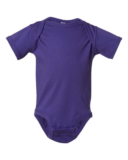 Rabbit Skins Infant Fine Jersey Bodysuit 4424 #color_Purple