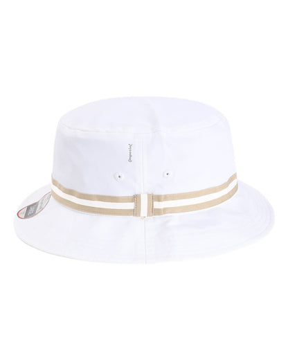 Imperial The Oxford Performance Bucket Hat 1371P #color_White/ Khaki